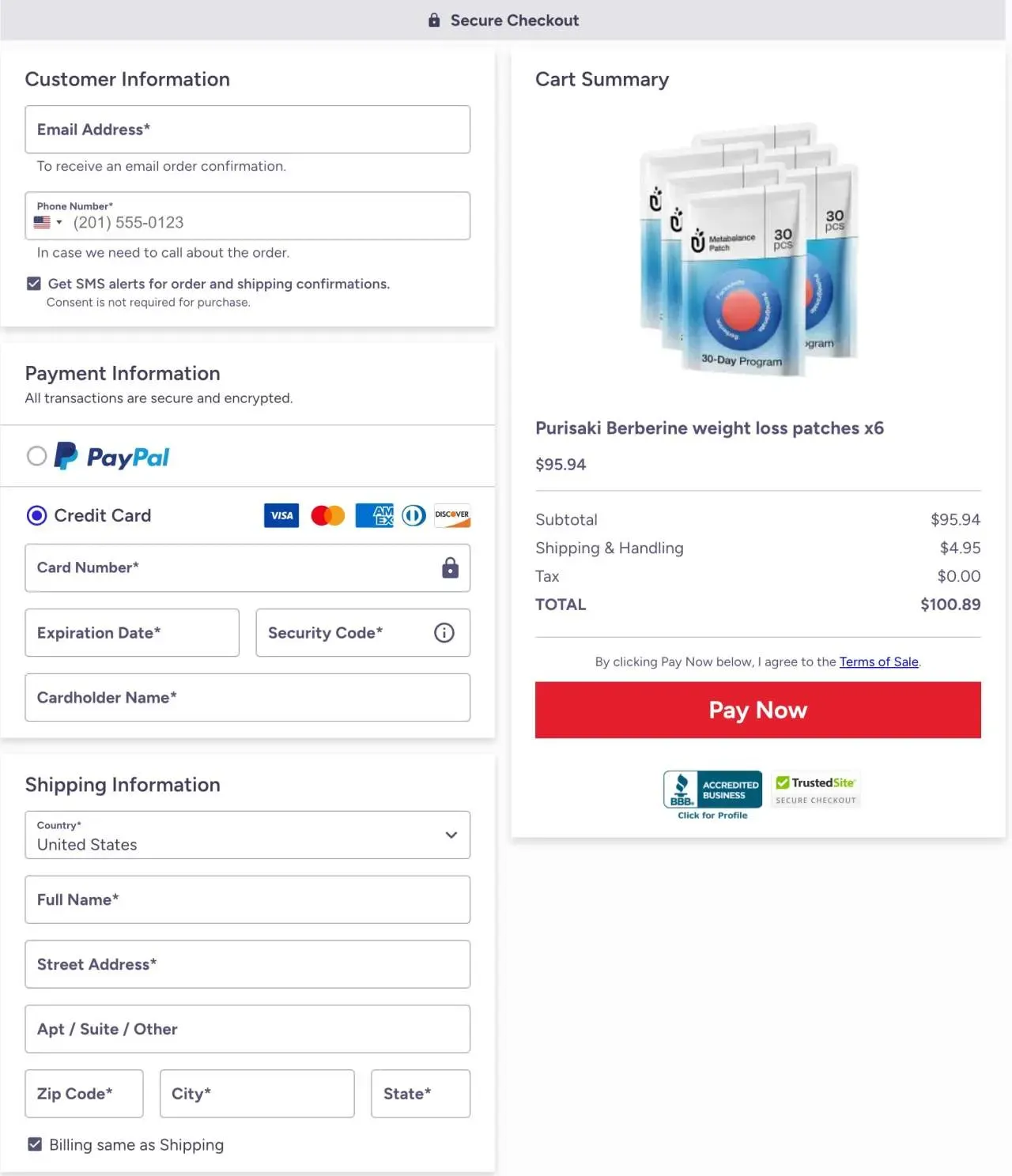 purisaki-berberine-patch-order-page